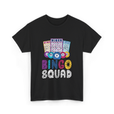 Bingo Squad Bingo Game T-Shirt - Black