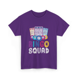 Bingo Squad Bingo Game T-Shirt - Purple