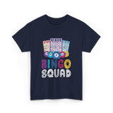 Bingo Squad Bingo Game T-Shirt - Navy