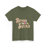 Bingo Squad Bingo Player T-Shirt - Military Green