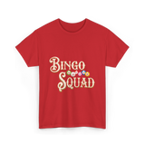 Bingo Squad Bingo Player T-Shirt - Red