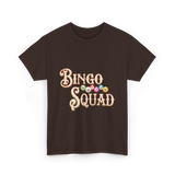 Bingo Squad Bingo Player T-Shirt - Dark Chocolate