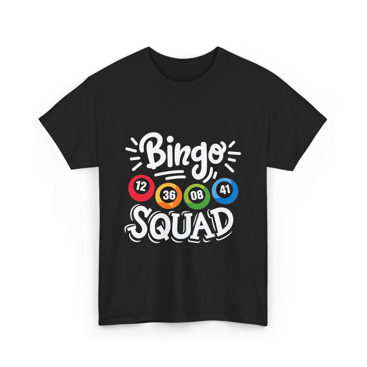 Bingo Squad Bingo Team T-Shirt - Black