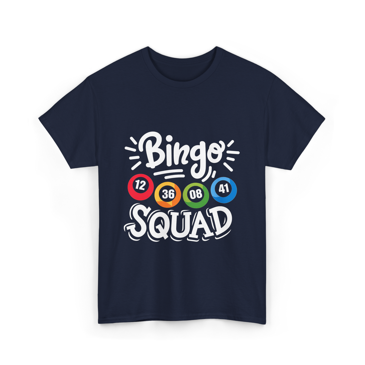 Bingo Squad Bingo Team T-Shirt - Navy