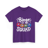 Bingo Squad Bingo Team T-Shirt - Purple