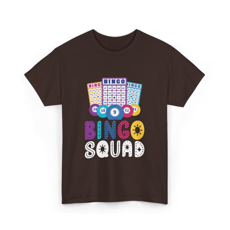 Bingo Squad T-Shirt - Dark Chocolate