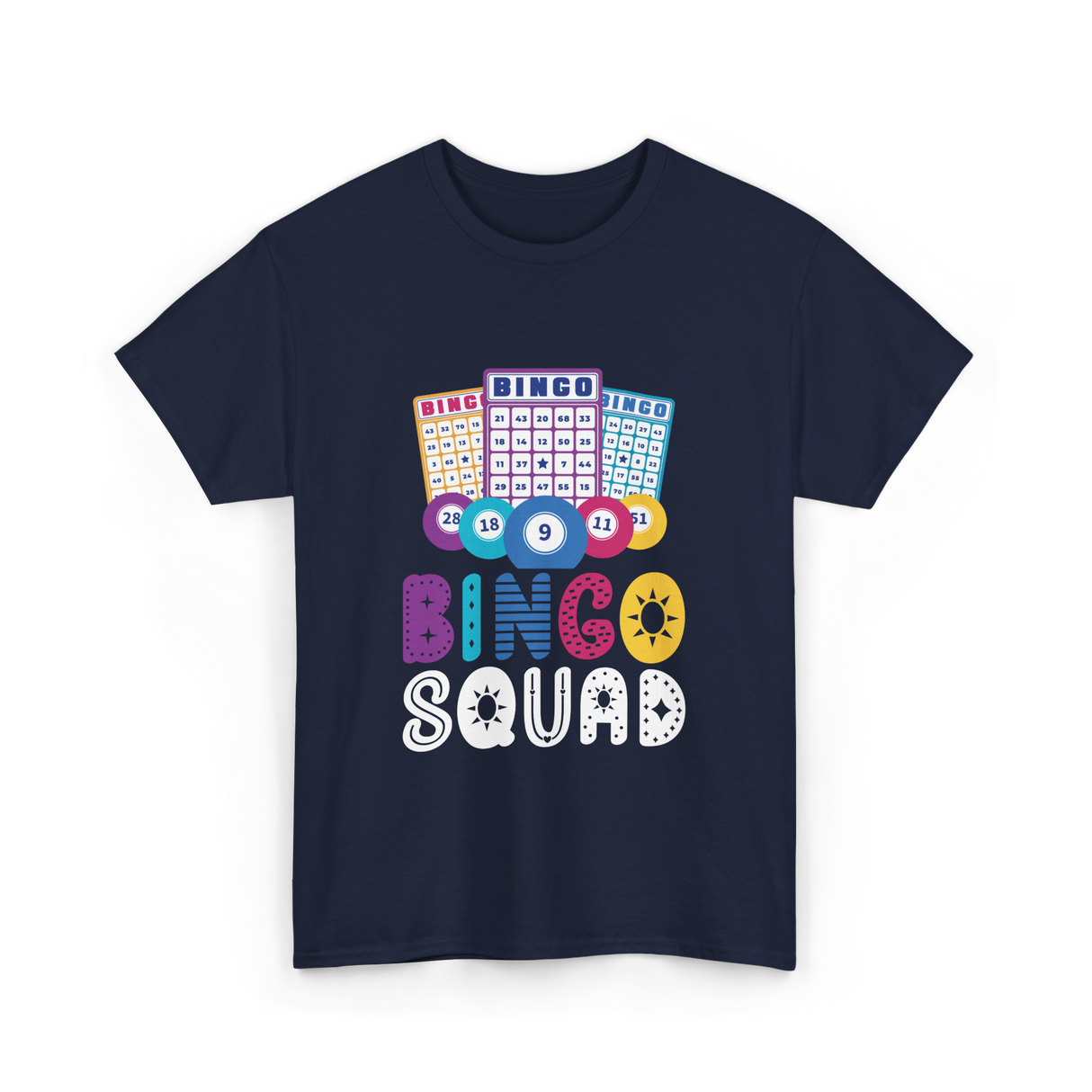 Bingo Squad T-Shirt - Navy