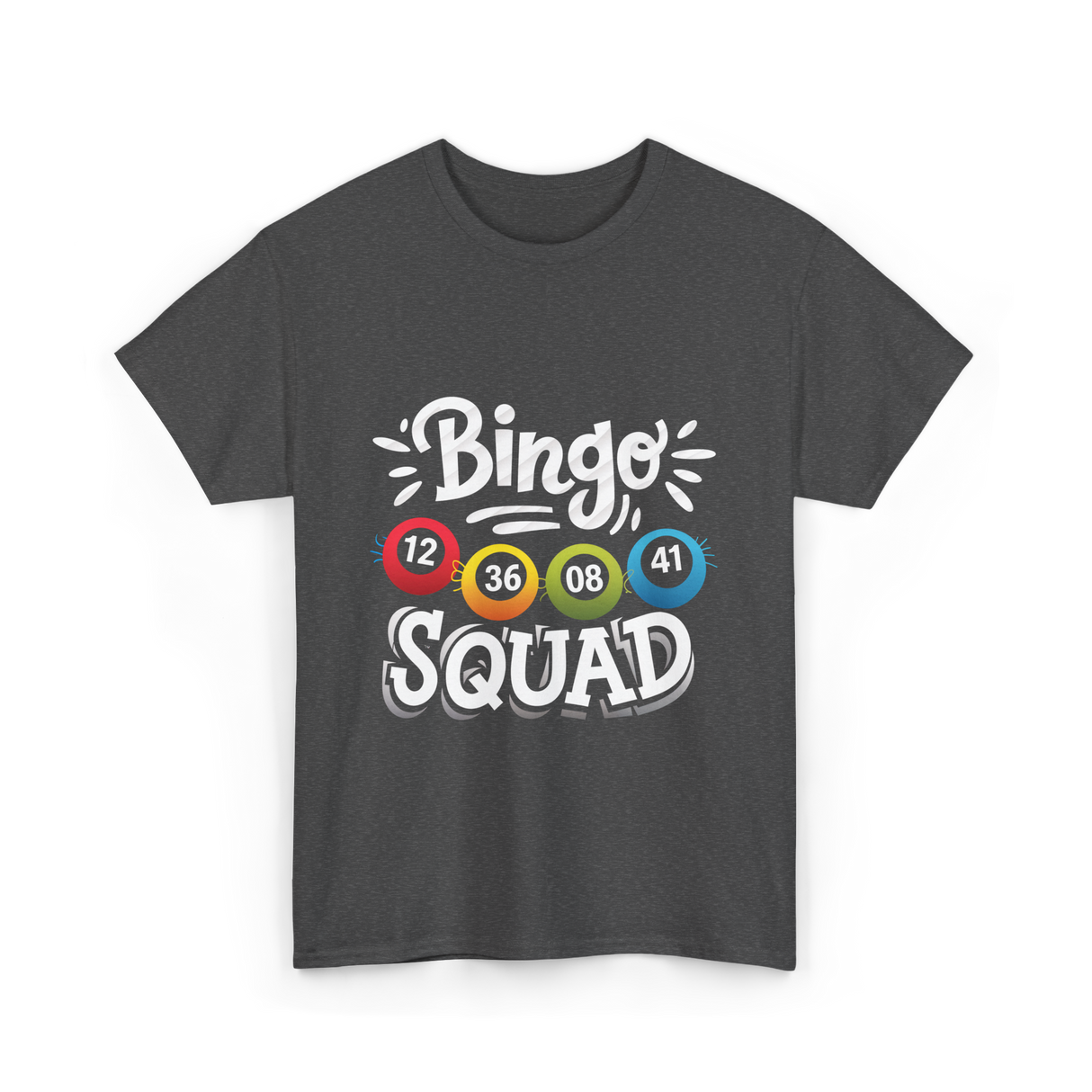 Bingo Squad T-Shirt - Dark Heather