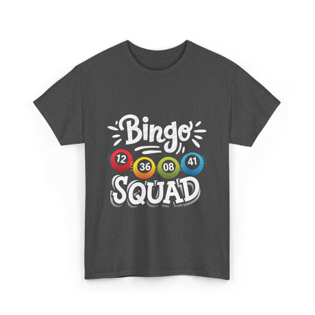 Bingo Squad T-Shirt - Dark Heather