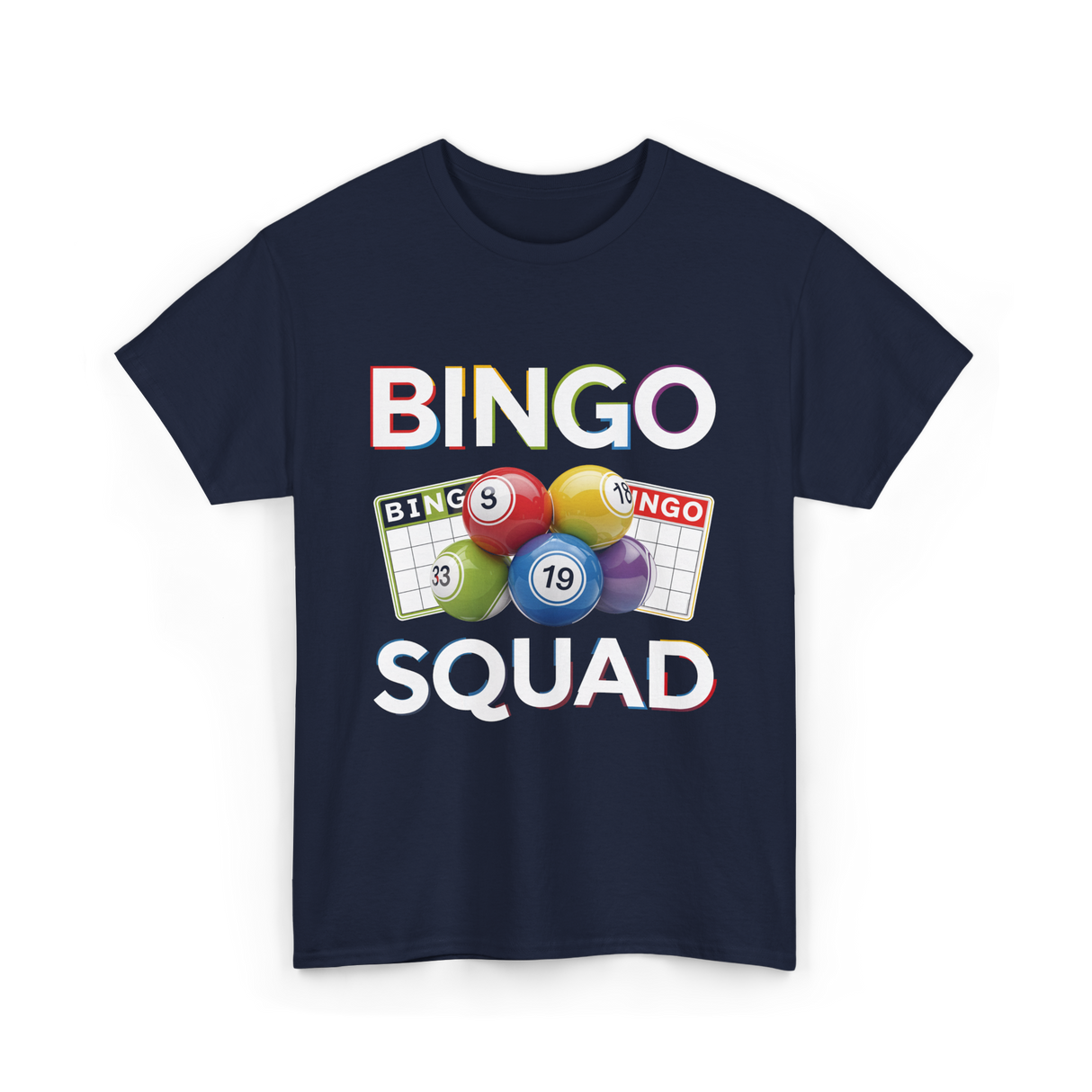 Bingo Squad T-Shirt - Navy