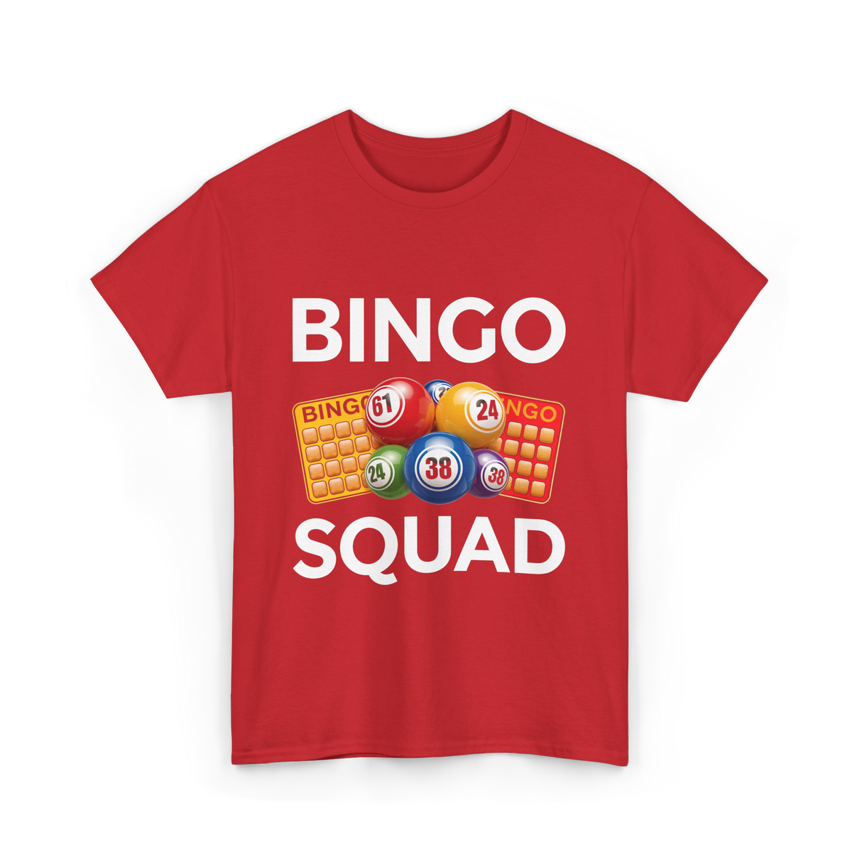 Bingo Squad T-Shirt - Red