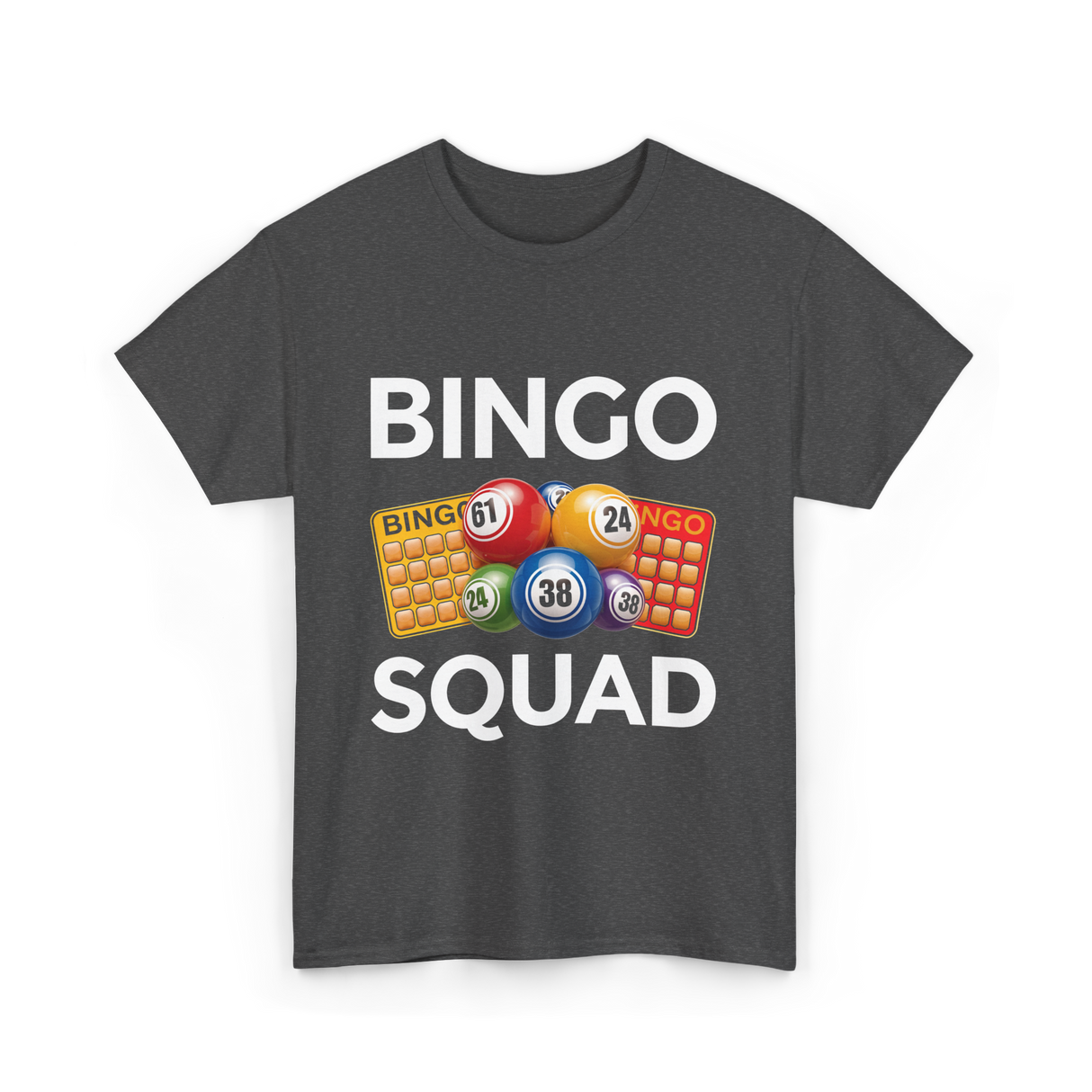 Bingo Squad T-Shirt - Dark Heather