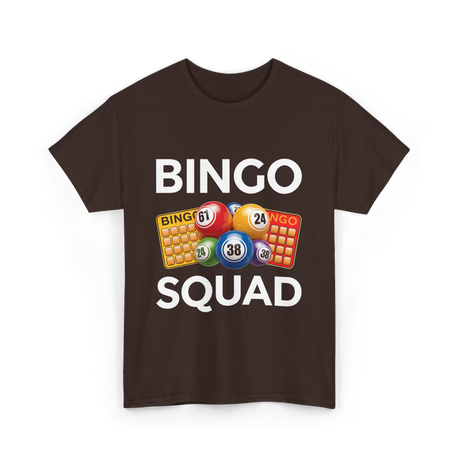 Bingo Squad T-Shirt - Dark Chocolate