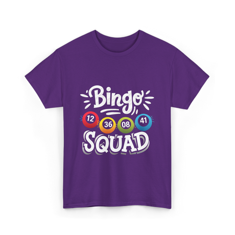 Bingo Squad T-Shirt - Purple