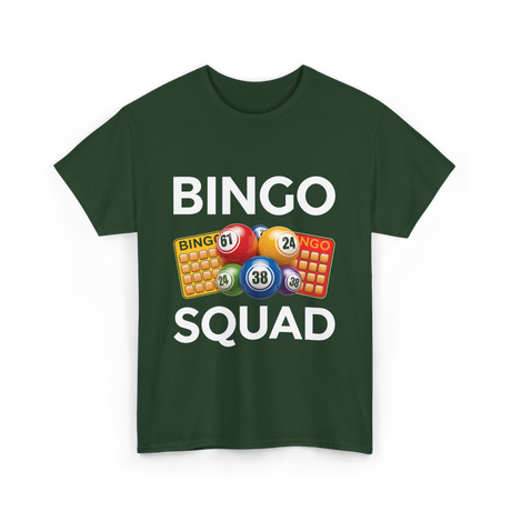 Bingo Squad T-Shirt - Forest Green