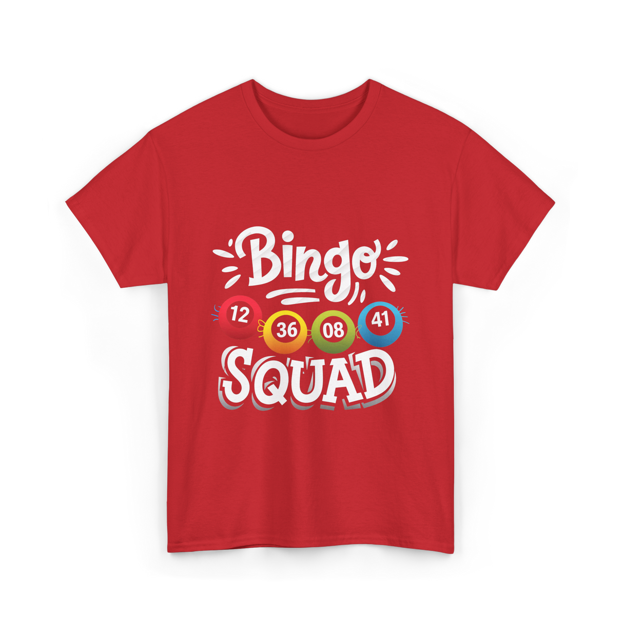 Bingo Squad T-Shirt - Red