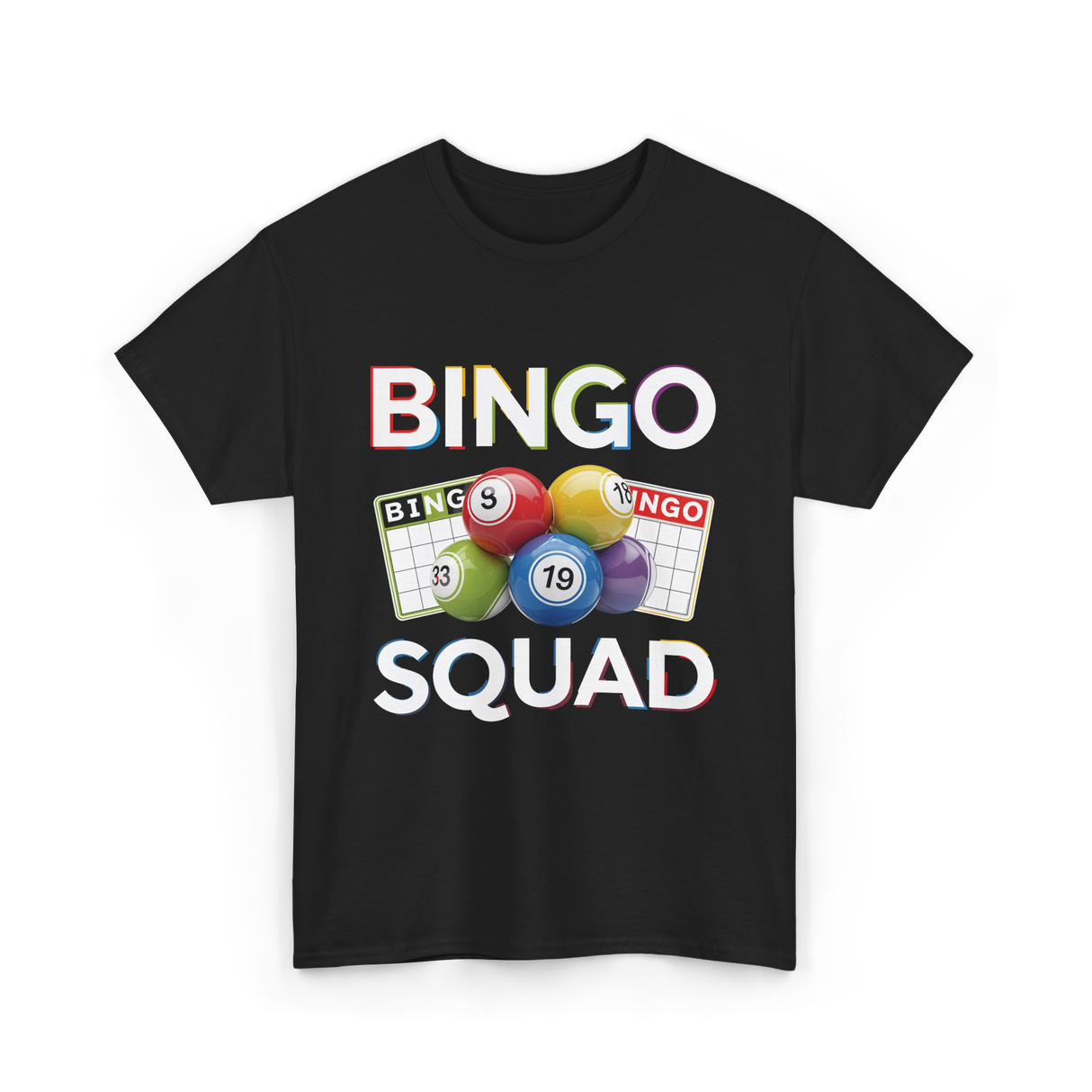 Bingo Squad T-Shirt - Black