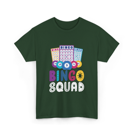 Bingo Squad T-Shirt - Forest Green