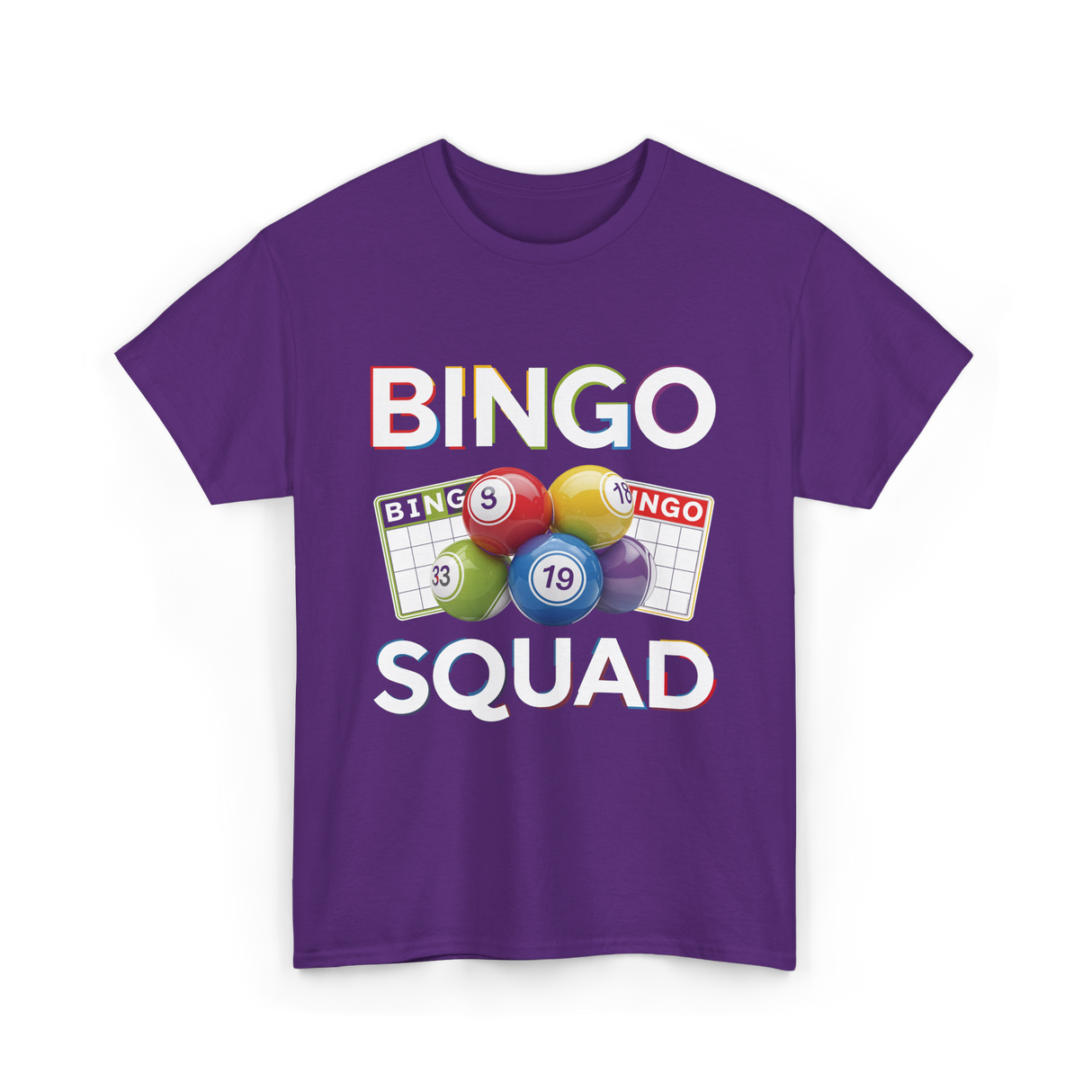 Bingo Squad T-Shirt - Purple