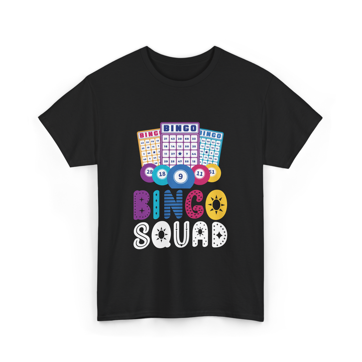 Bingo Squad T-Shirt - Black