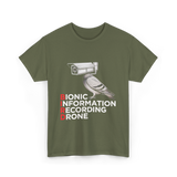 Bionic Bird Recording Drone T-Shirt - Military Green