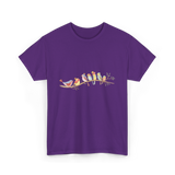 Birds On A Branch Birding T-Shirt - Purple