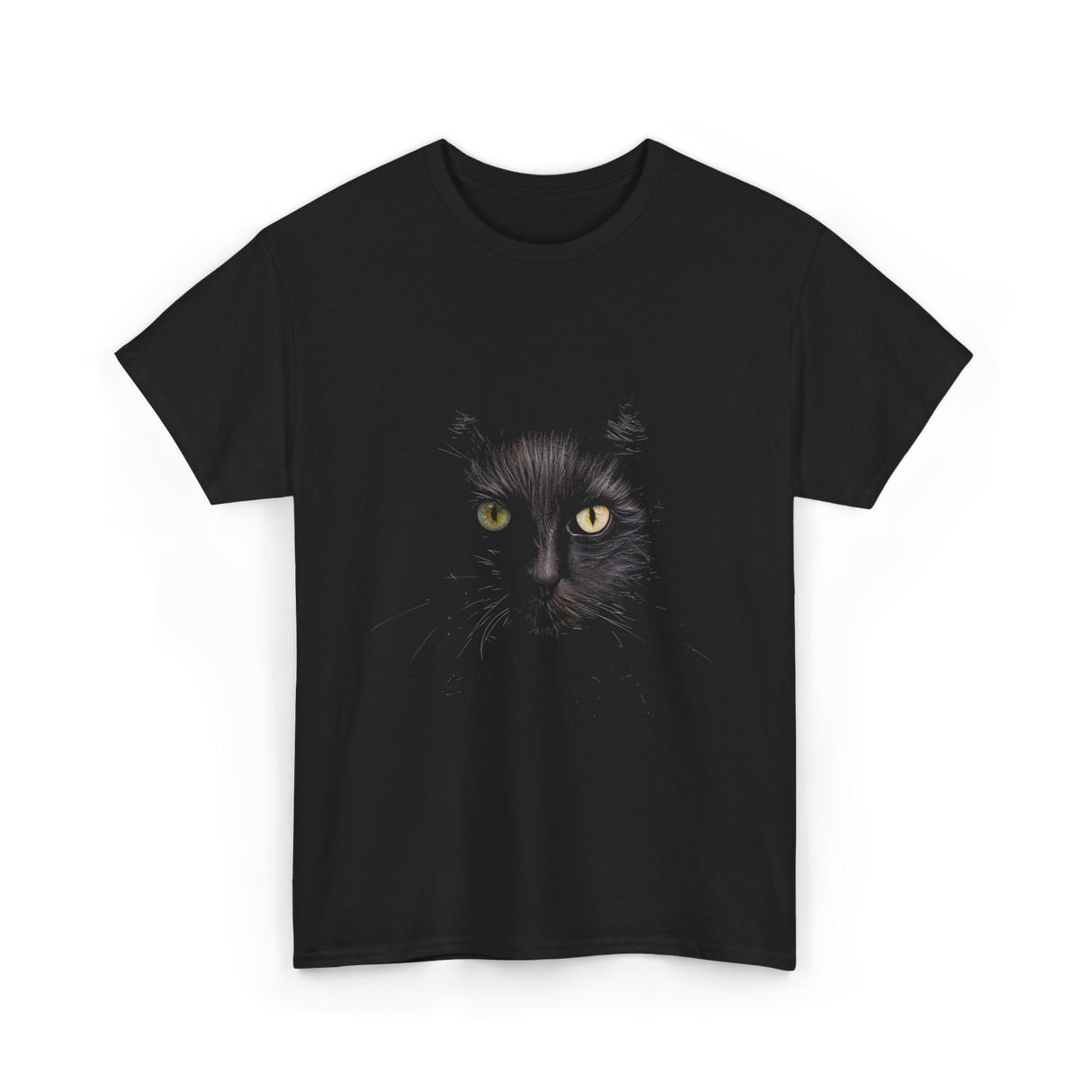 Black Cat Cat Lover T-Shirt - Black