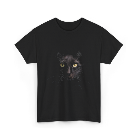 Black Cat Cat Lover T-Shirt - Black