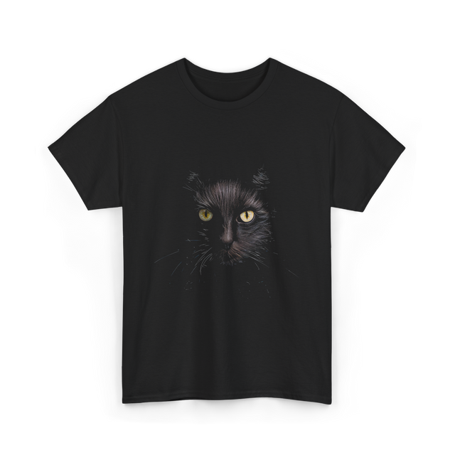 Black Cat Cat Lover T-Shirt - Black