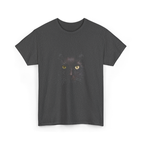 Black Cat Cat Lover T-Shirt - Dark Heather