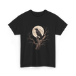 Black Crow Raven Bird Nature T-Shirt - Black