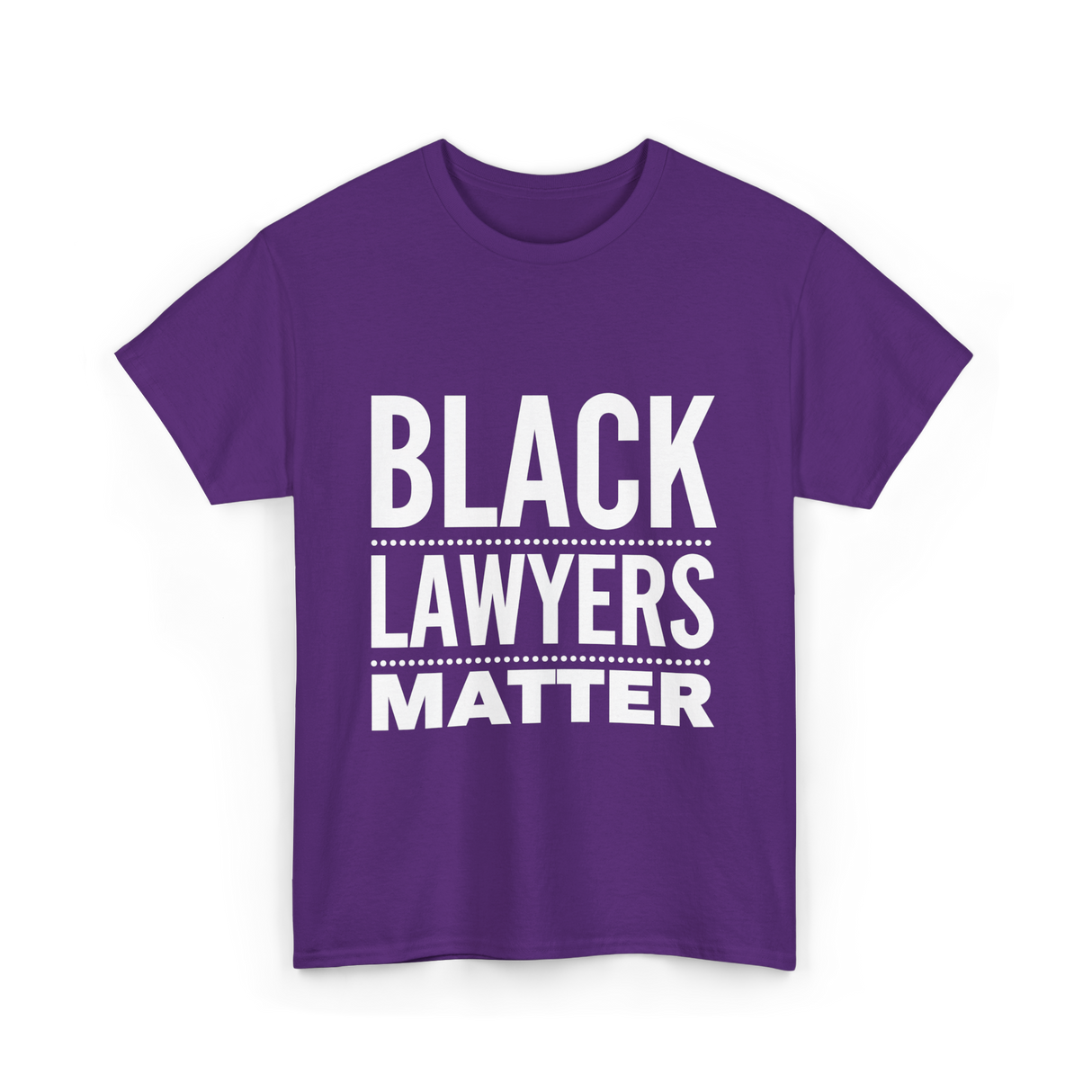 Black Lawyers Matter Lawyers T-Shirt - Purple