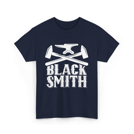 Black Smith Blacksmithing Hobby T-Shirt - Navy