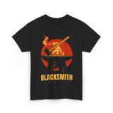 Blacksmith Blacksmithing Blacksmithing Art T-Shirt - Black