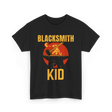 Blacksmith Kid Blacksmithing T-Shirt - Black