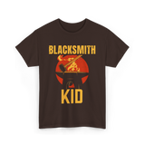 Blacksmith Kid Blacksmithing T-Shirt - Dark Chocolate