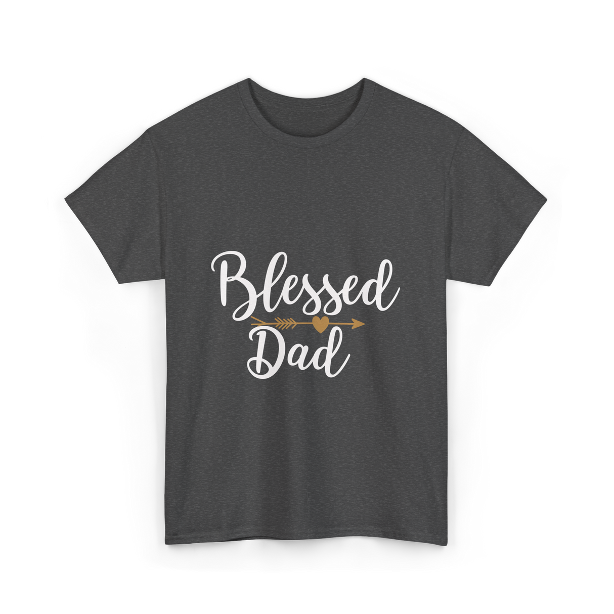 Blessed Dad T-Shirt - Dark Heather