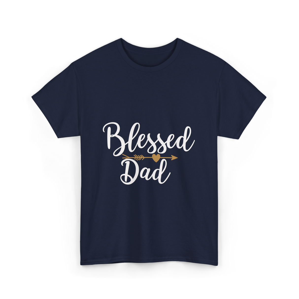 Blessed Dad T-Shirt - Navy