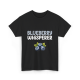 Blueberry Whisperer Blueberry T-Shirt - Black