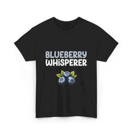 Blueberry Whisperer Blueberry T-Shirt - Black