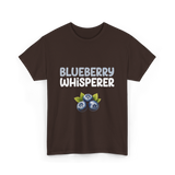 Blueberry Whisperer Blueberry T-Shirt - Dark Chocolate