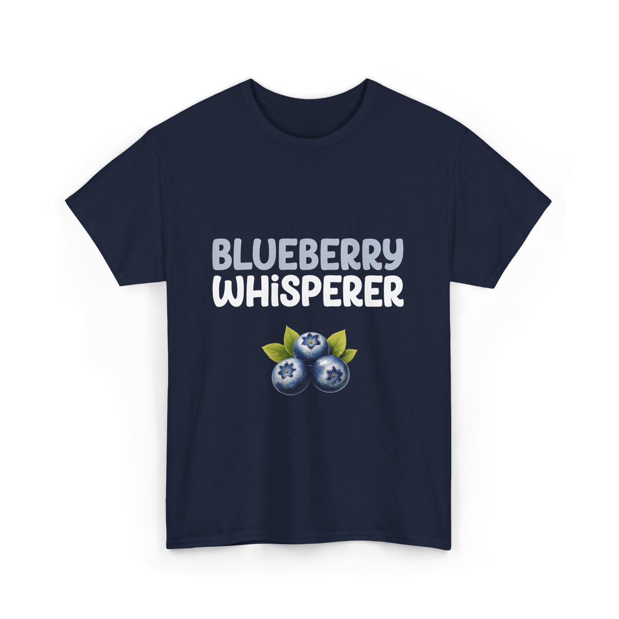 Blueberry Whisperer Blueberry T-Shirt - Navy