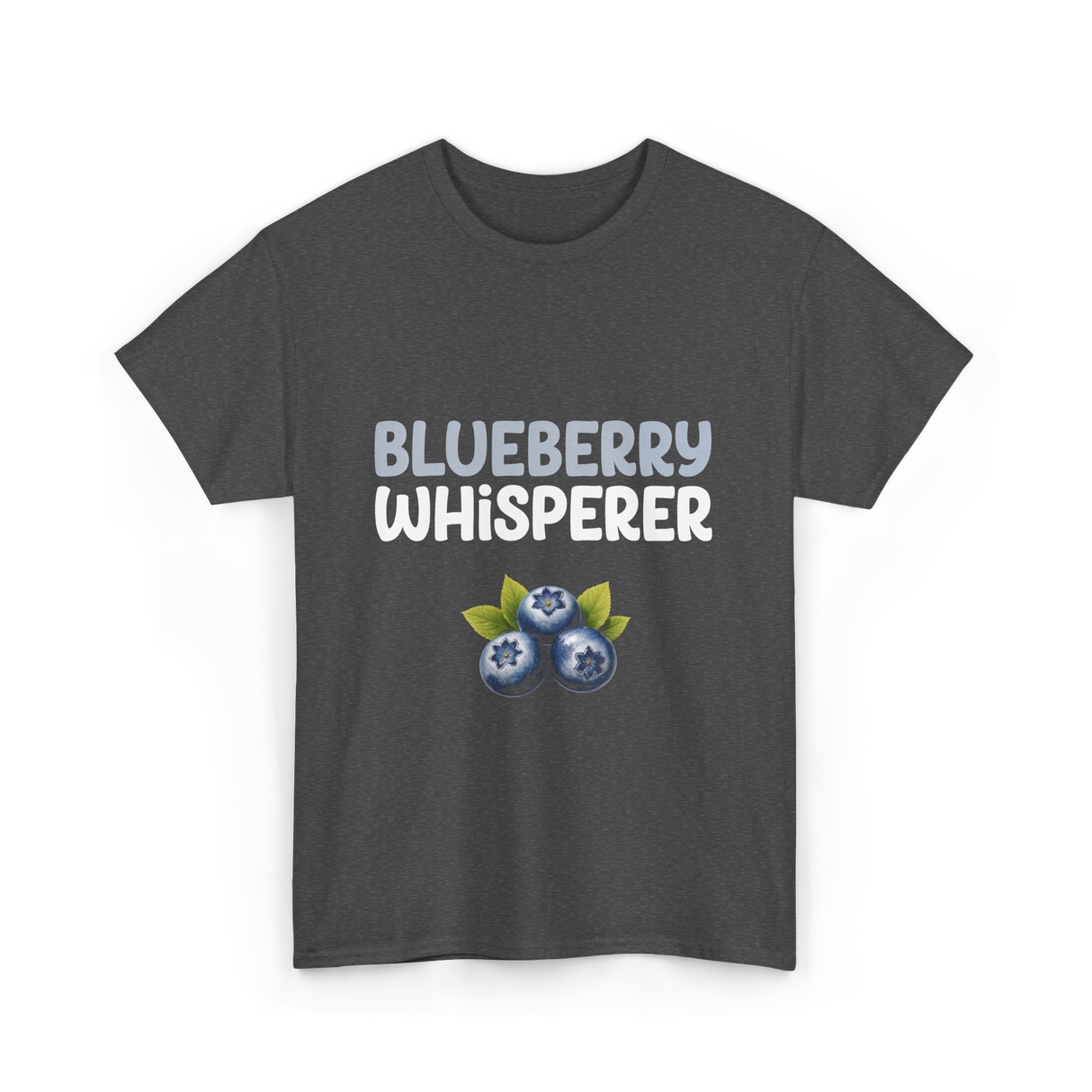 Blueberry Whisperer Blueberry T-Shirt - Dark Heather