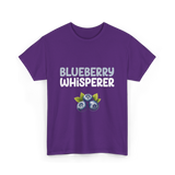 Blueberry Whisperer Blueberry T-Shirt - Purple