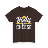 Body By Cheese Cheese Lover T-Shirt - Dark Chocolate