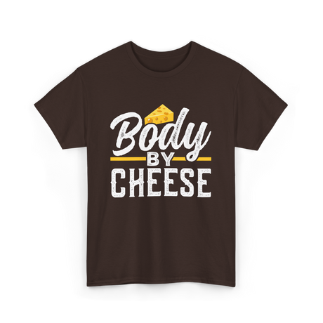 Body By Cheese Cheese Lover T-Shirt - Dark Chocolate