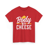 Body By Cheese Cheese Lover T-Shirt - Red