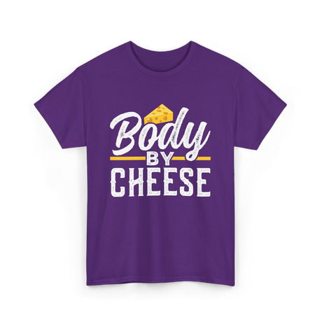 Body By Cheese Cheese Lover T-Shirt - Purple