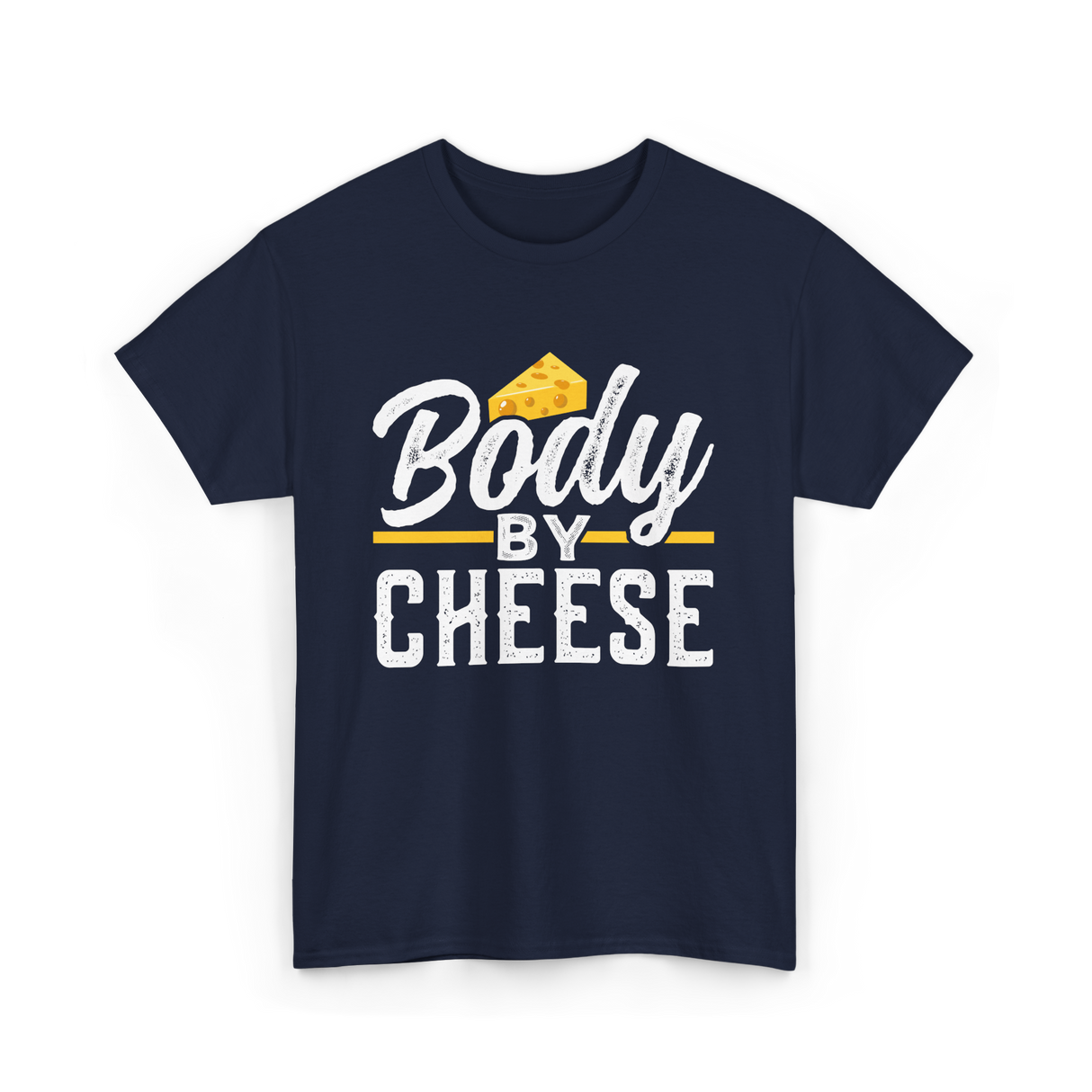 Body By Cheese Cheese Lover T-Shirt - Navy