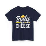 Body By Cheese Cheese Lover T-Shirt - Navy